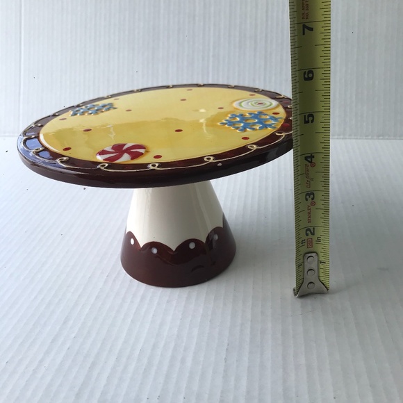 Mini Footed Holiday Cake/Treat Stand 8” - Picture 8 of 8